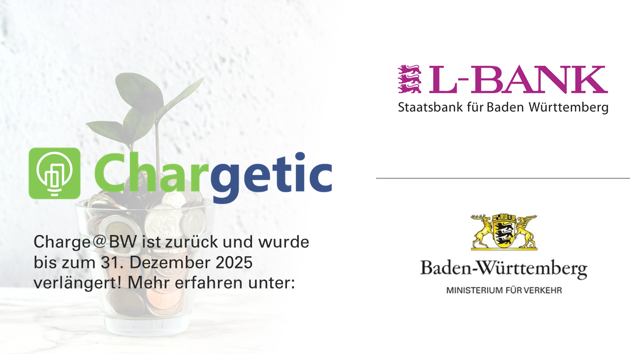 Ladeinfrastrukturförderprogramm Charge@BW 2024 der Landeskreditbank L-Bank und des Ministeriums für Verkehr Baden-Württemberg
