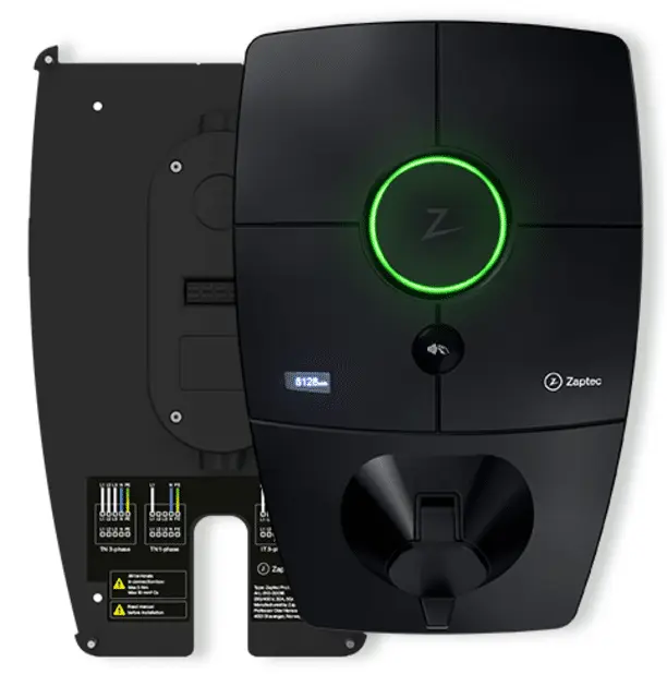 Zaptec Pro inkl. Rückplatte