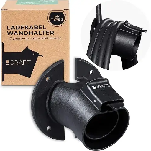 Graft Ladekabel Typ 2 Wandhalterung